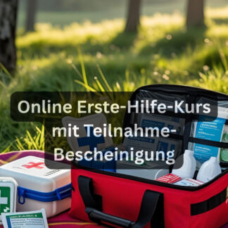 Erste-Hilfe-Kurs Online inkl. Teilnahme-Bescheinigung